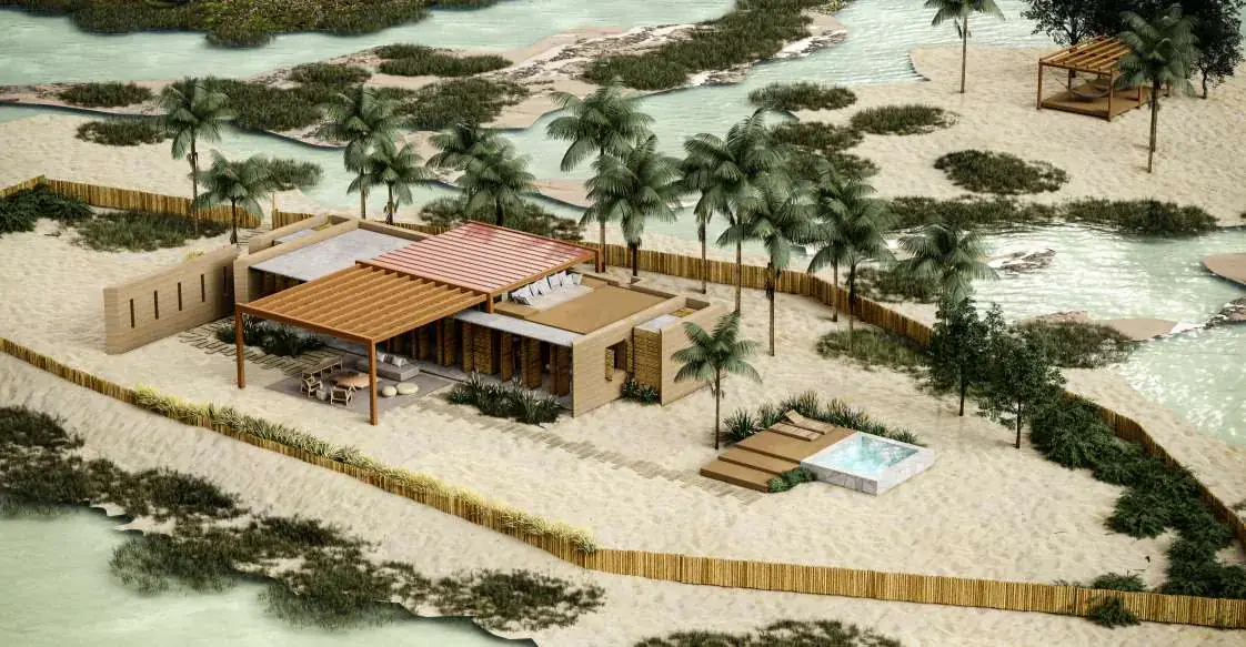 Casa HS — vista aérea