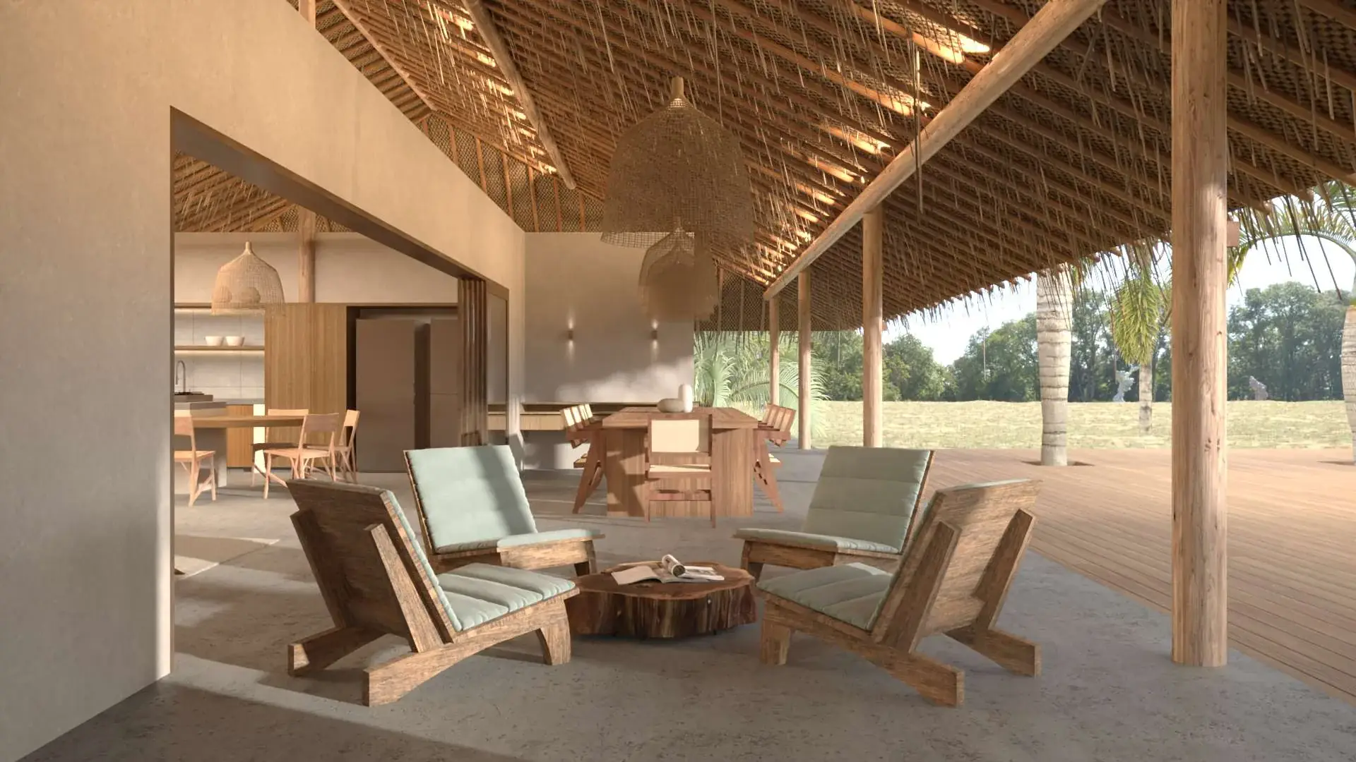 Casa JM — estar interno