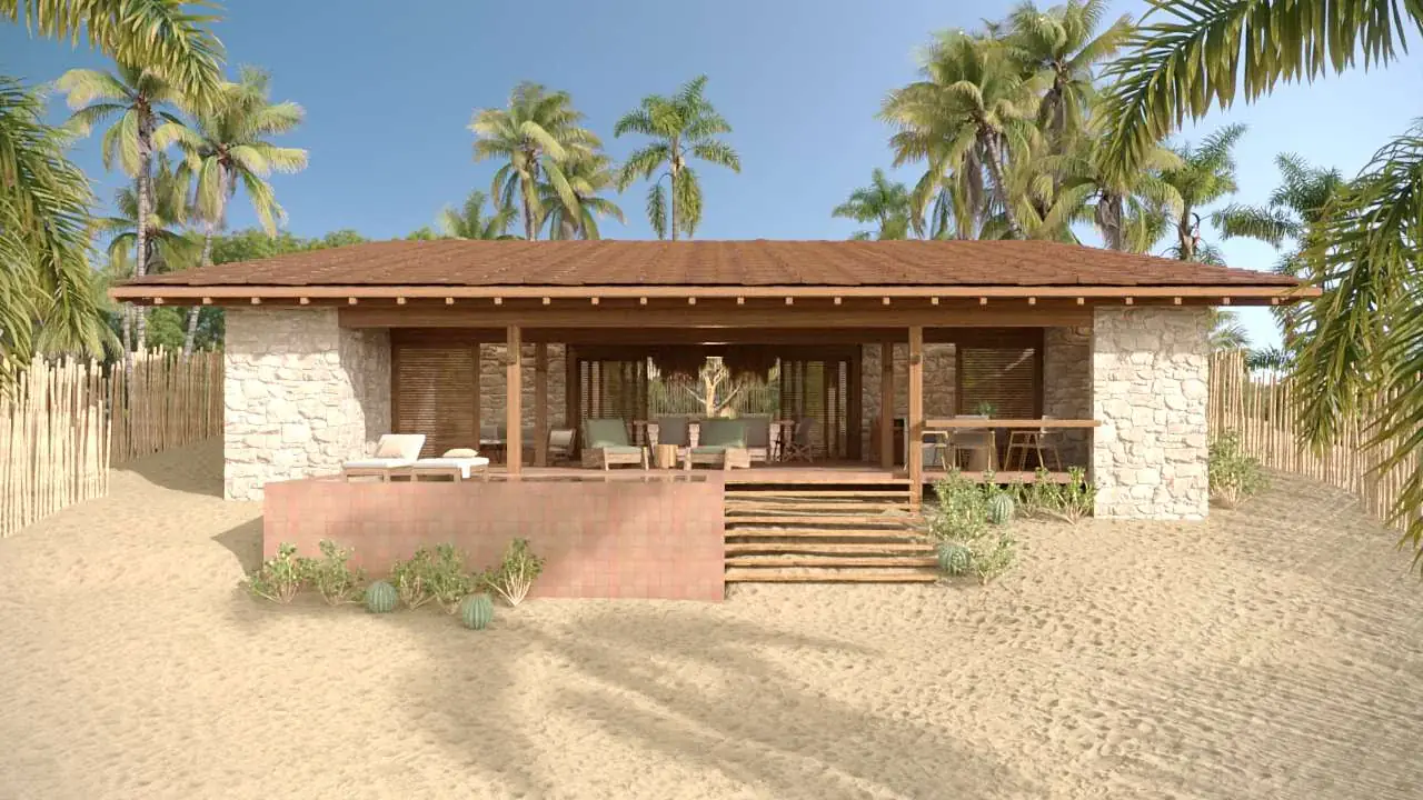 Casa LE — exterior perspective